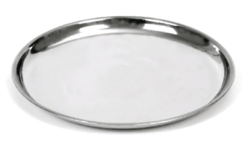 Podnos nerez kulatý pr.19cm servírovací